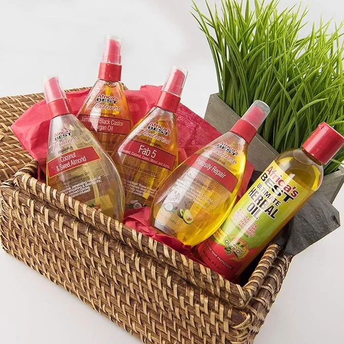 Africas Best Textures Coconut And Sweet Almond Growth Oil 148ml