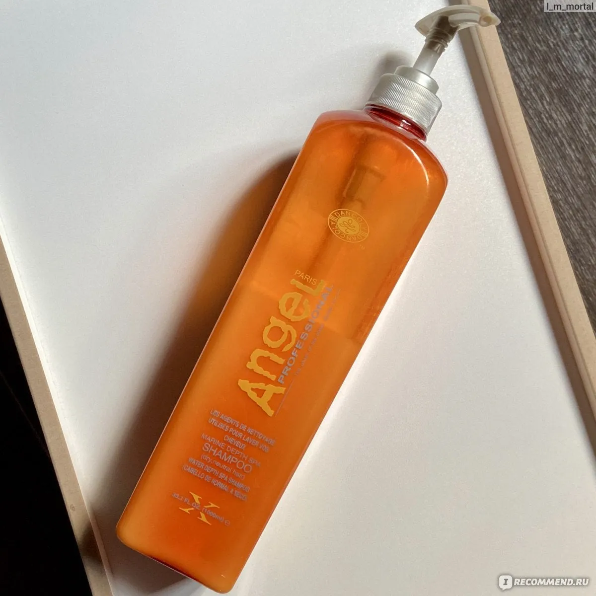 Angel En Provence Angel Marine Depth Spa Shampoo for Coloured Hair 500ml, 1000ml