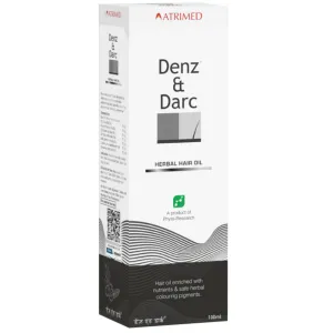 Atrimed Denz & Darc Herbal Hair Oil | Pack of 1 | 100ml