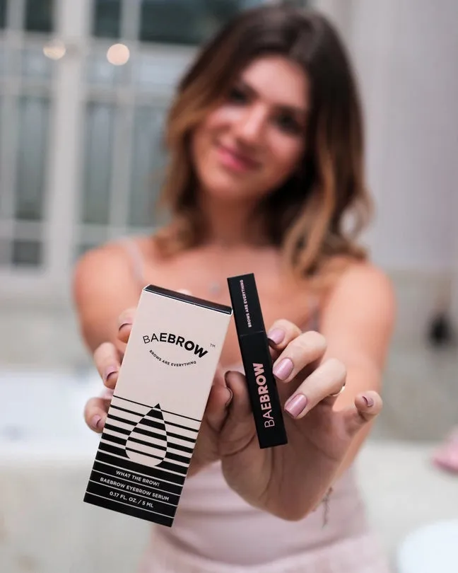 BAEBROW What the Brow! Eyebrow & Lash Growth Serum