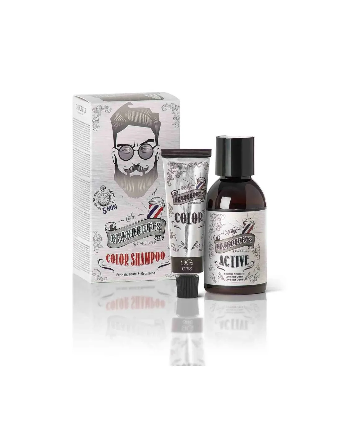 Beardburys Color shampoo 9g Gray
