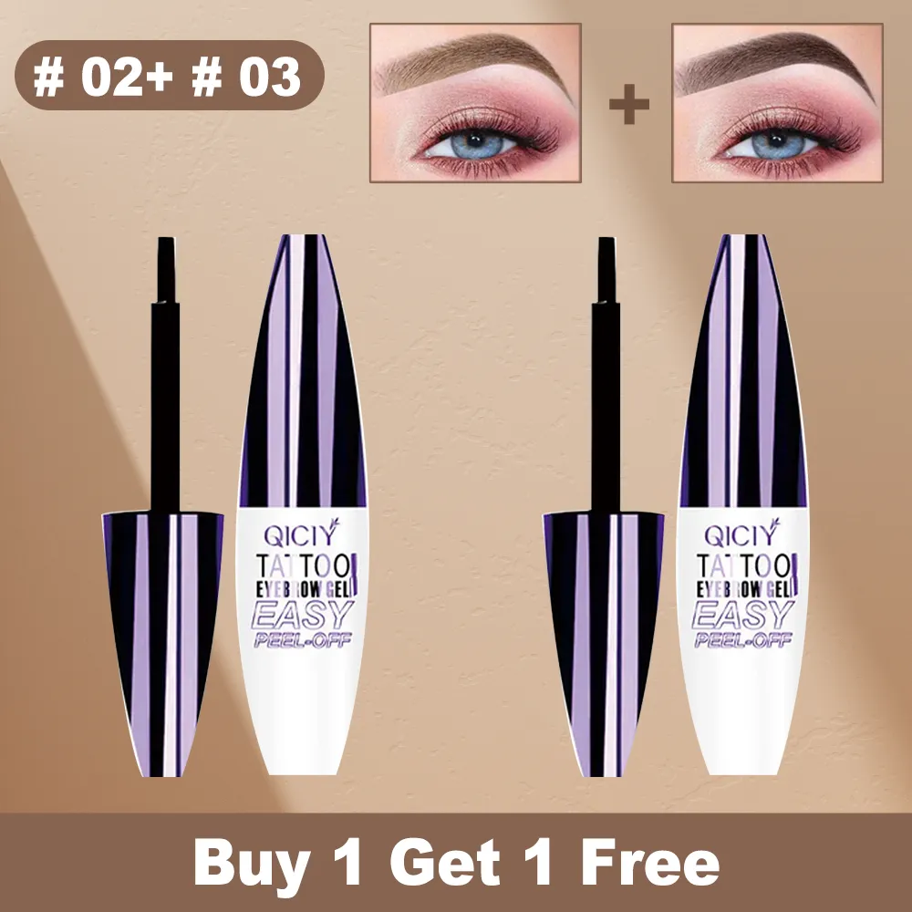 BUY 1 GET 1 FREE!!Easy peel-off eyebrow gel