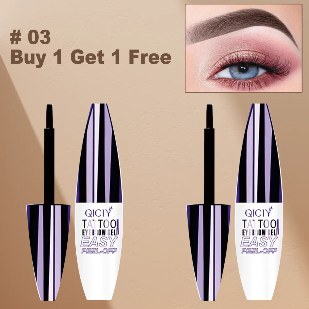 BUY 1 GET 1 FREE!!Easy peel-off eyebrow gel