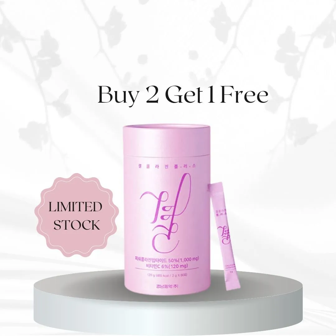 BUY 2 GET 1 Gyeol Collagen Plus – Low Molecular Weight Collagen   Vitamin C 2g*60sticks