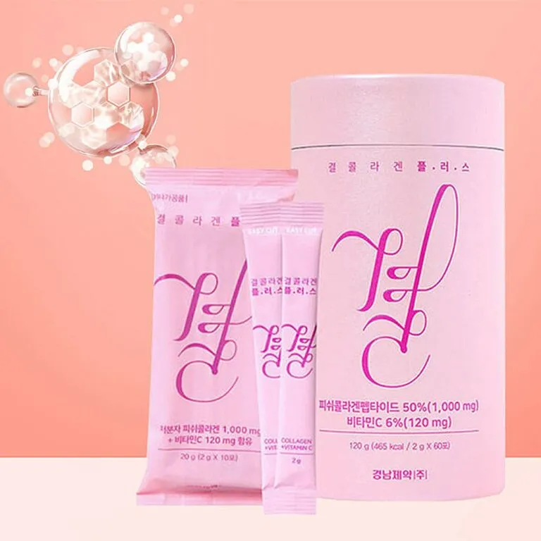BUY 2 GET 1 Gyeol Collagen Plus – Low Molecular Weight Collagen   Vitamin C 2g*60sticks