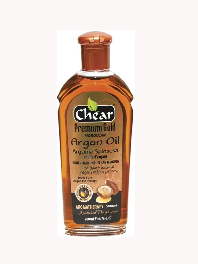 Chear Premium Gold Moroccan Argan Oil 200ml