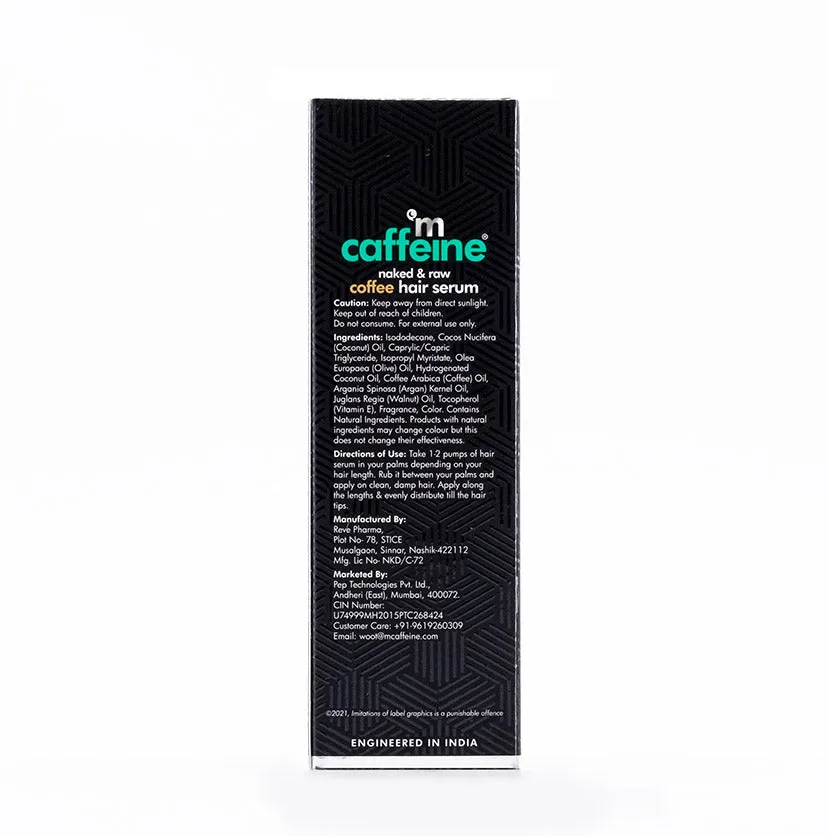 Coffee Hair Serum with Walnut