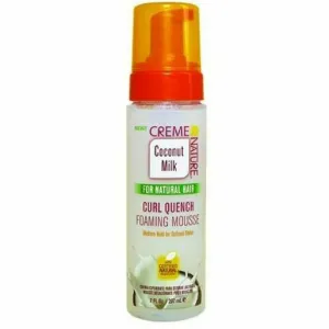 Creme of Nature: Coconut Milk Curl Quenching Foaming Mousse