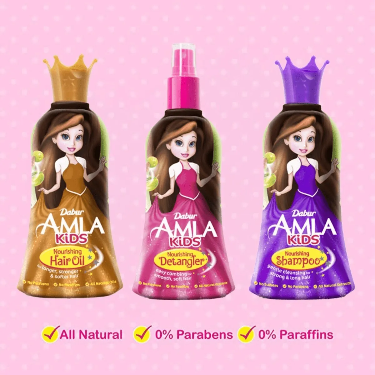 Dabur Amla Nourishing Kids Hair Oil - 200ml