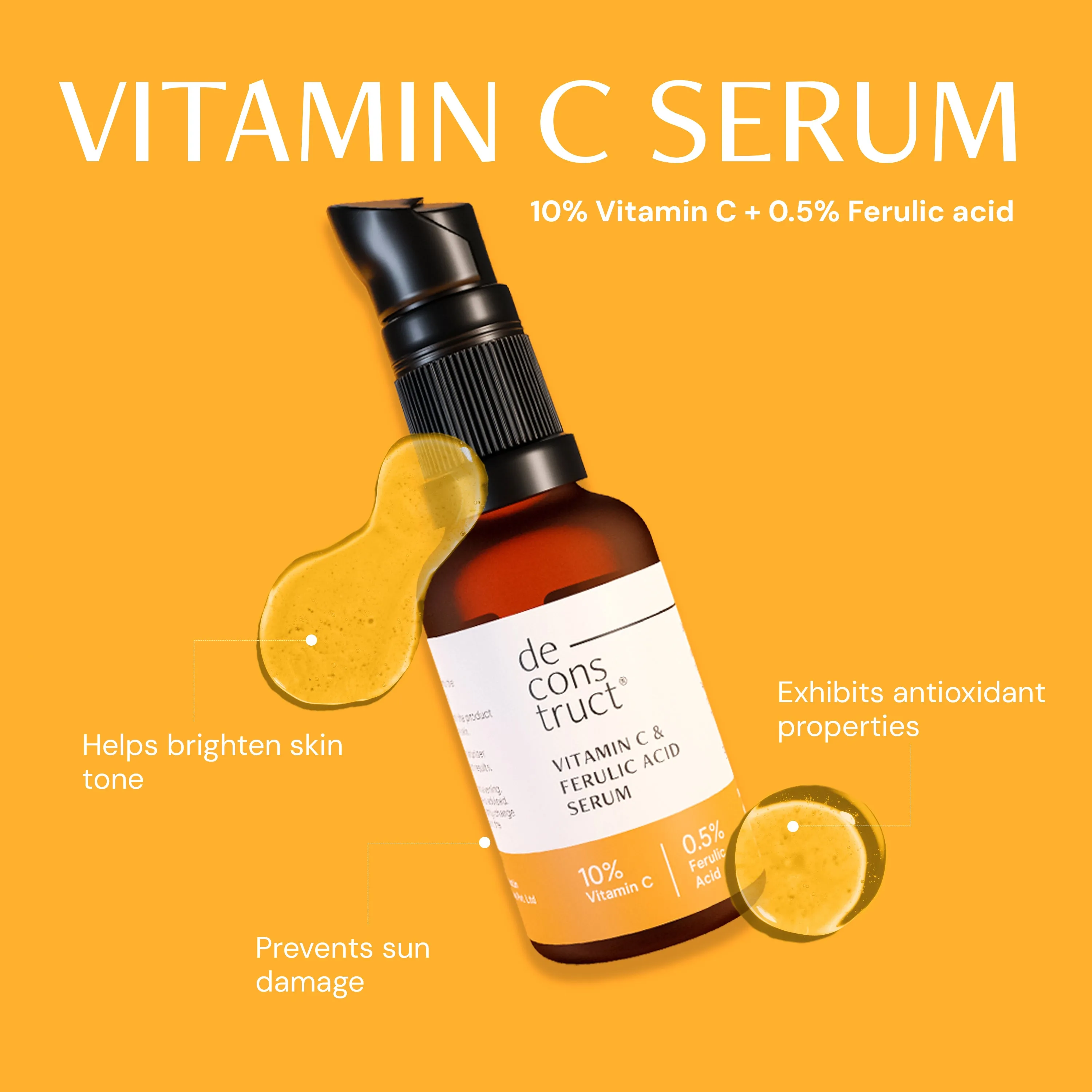 Daily Brightening Shield Trio - Vitamin C Serum   Gel Sunscreen   Brightening Lip Balm