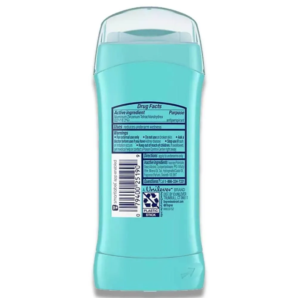 Degree - Antiperspirant Deodorant, Shower Clean - 2.6 Oz - 5 Pack