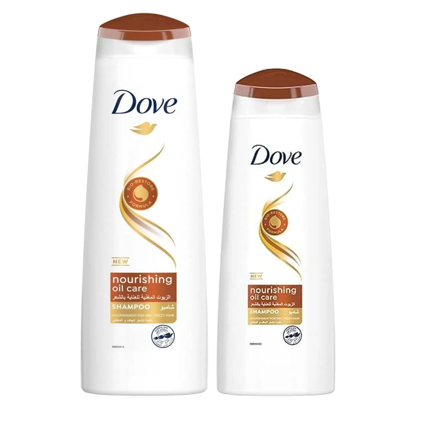Dove Nourishing Oil Care Shampoo - 400ml 200ml