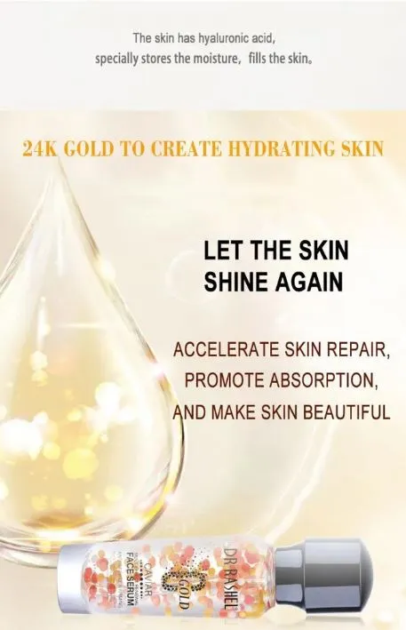 Dr.Rashel C Gold Caviar Multi Effect Renewal Face Serum For Anti Wrinkle - 30g DRL-1451