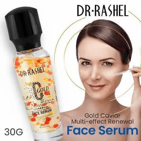 Dr.Rashel C Gold Caviar Multi Effect Renewal Face Serum For Anti Wrinkle - 30g DRL-1451