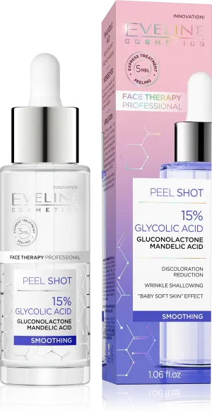 Eveline Peel Shot 15% Gycolic Acid Smoothing - 30ml