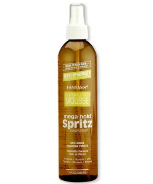 Fantasia Liquid Mousse Mega Hold Spritz Hairspray