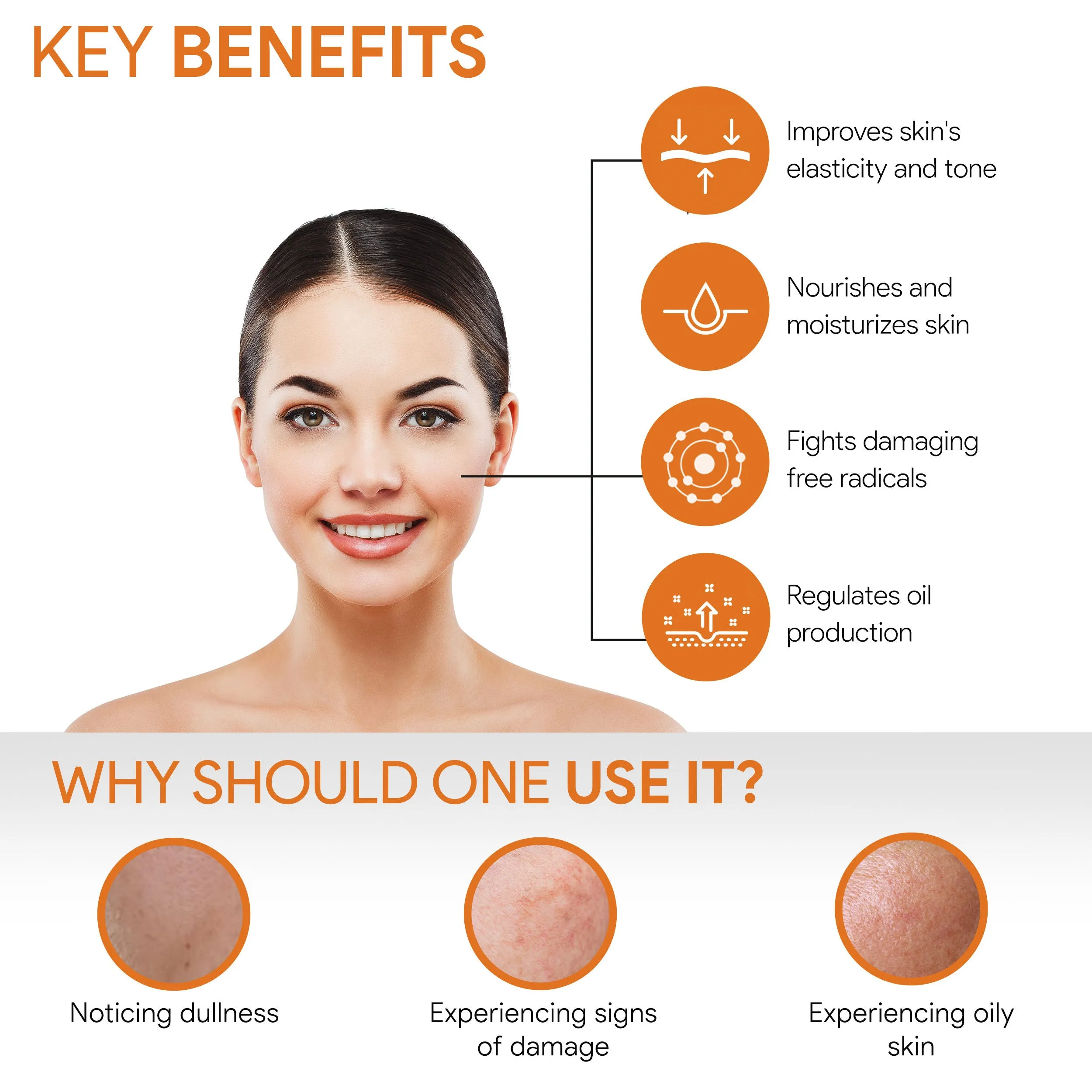 Good Vibes Orange Refreshing Face Gel | Anti-Ageing, Hydrating | With Papaya | No Parabens, No Sulphates, No Mineral Oil, No Animal Testing (100 g)