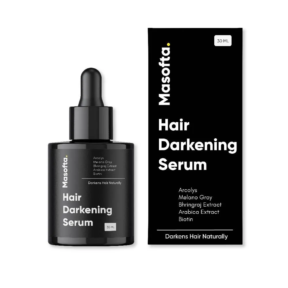 Hair Darkening Serum with Anti Greying Arcolys & Melano Gray ( Pack of 1 )