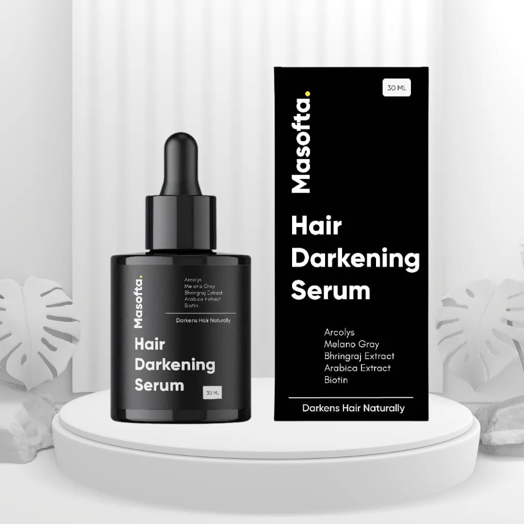 Hair Darkening Serum with Anti Greying Arcolys & Melano Gray ( Pack of 1 )