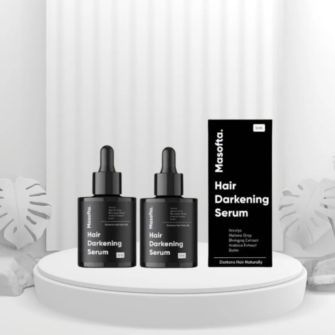 Hair Darkening Serum with Anti Greying Arcolys & Melano Gray ( Pack of 2 )