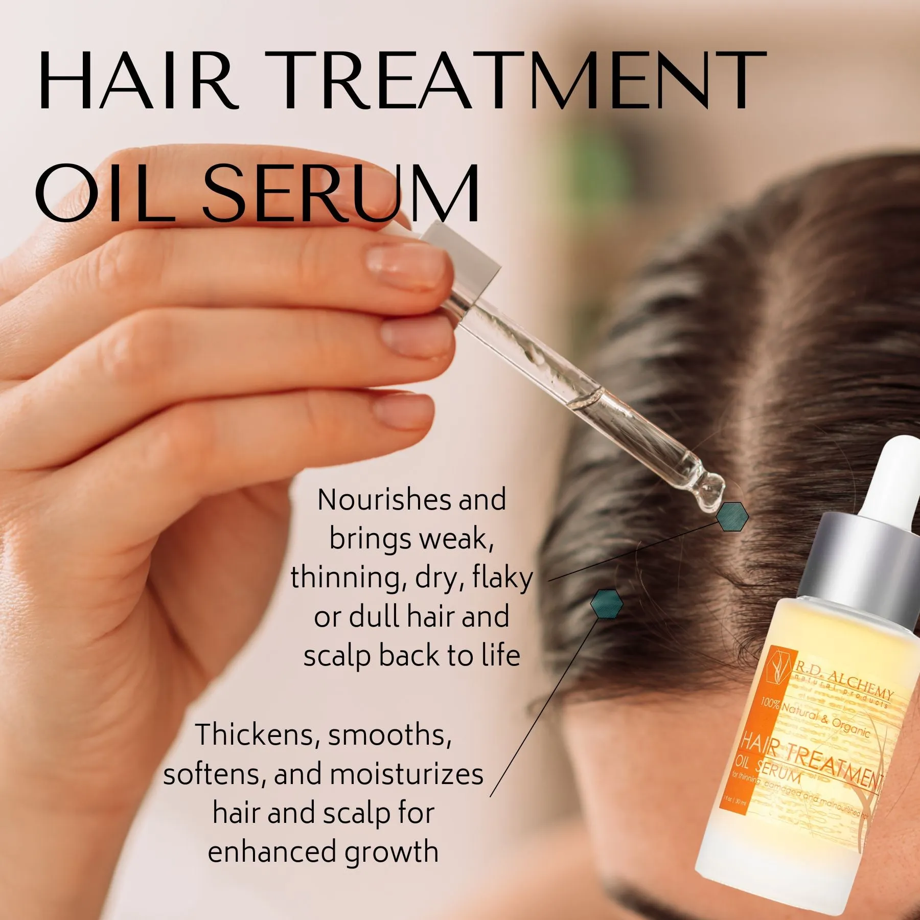 Hair Treatment Oil - Nutrient Serum Complex