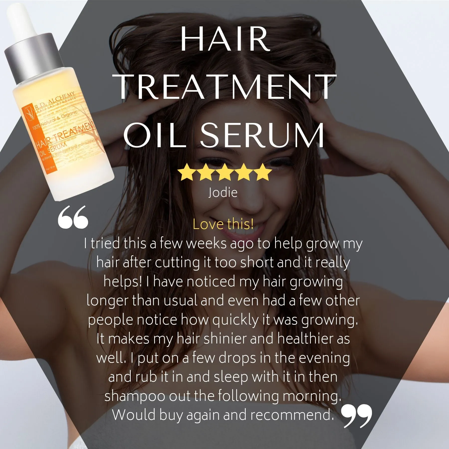 Hair Treatment Oil - Nutrient Serum Complex