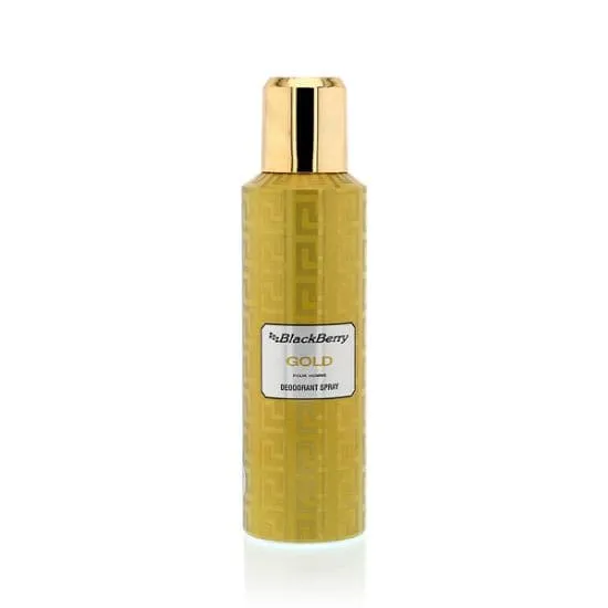 Hemani Blackberry Body Spray - Gold