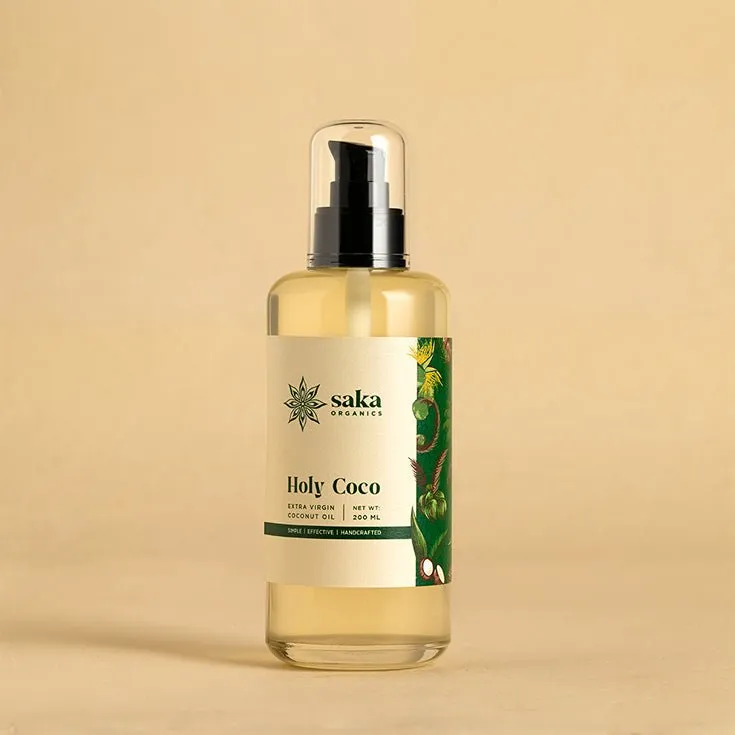 Holy Coco | Handmade Extra Virgin Coconut Oil (200ml)