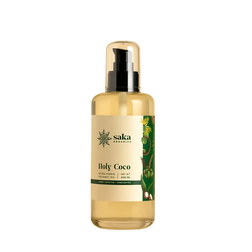 Holy Coco | Handmade Extra Virgin Coconut Oil (200ml)