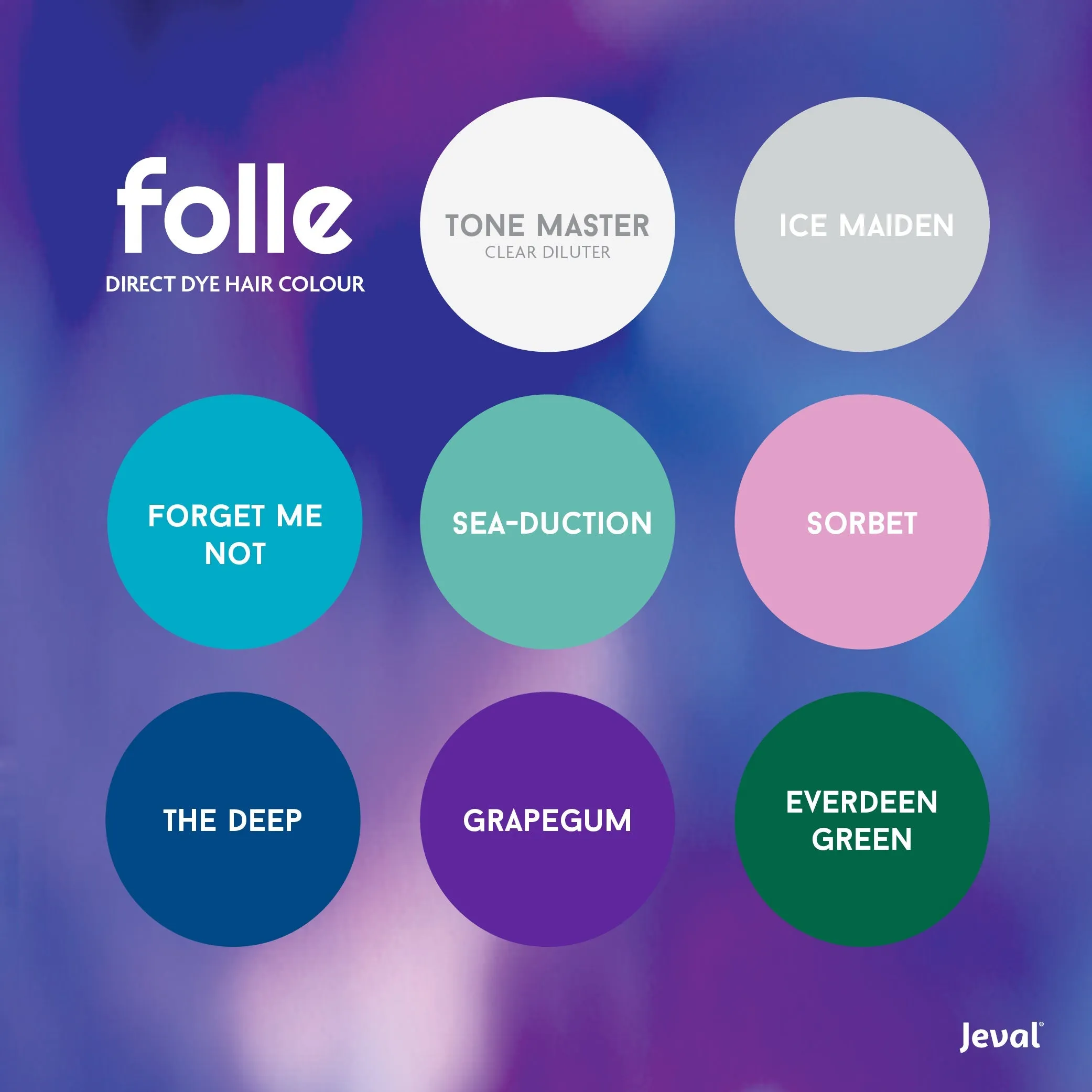 Jeval folle Reactor UV Hair Colour 170ml