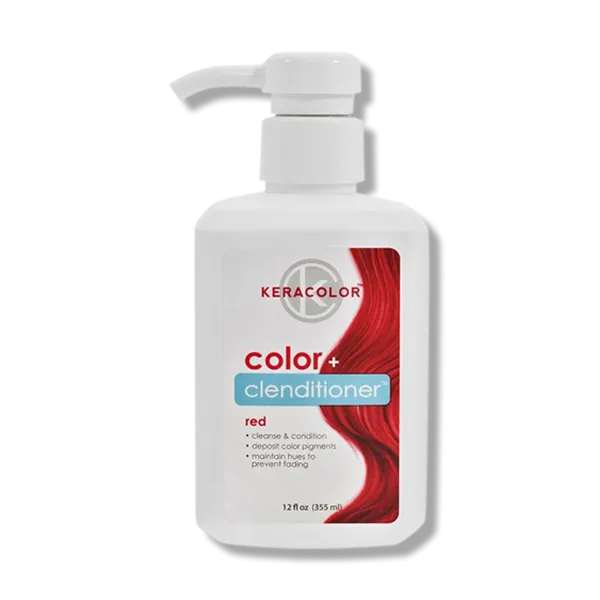 Keracolor Color Clenditioner Colour Red 355ml