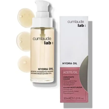 Lab Hydra Oil Moisturizing vulva oil with 100% natural biotech oils , rosehip and centella asiatica - 30 ml, Cumlaude