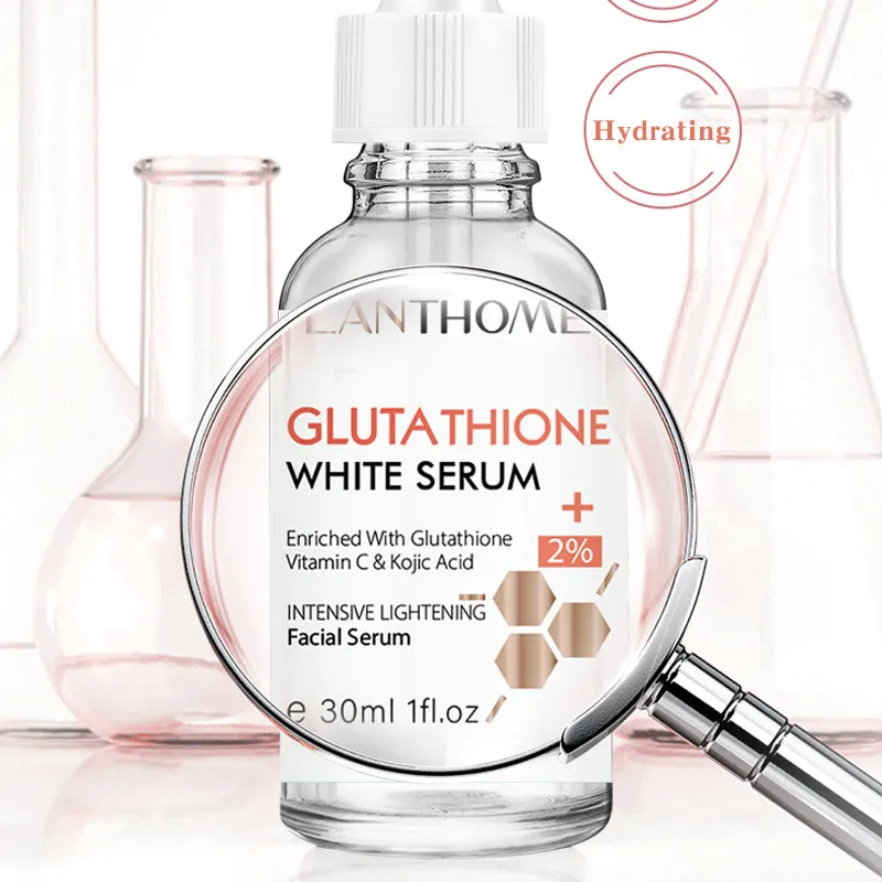 Lanthome Hyaluronic Glutathione and Vitamin C Face Serum – Skin Whitening Glutathione Serum