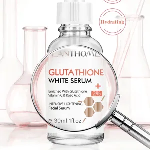 Lanthome Hyaluronic Glutathione and Vitamin C Face Serum – Skin Whitening Glutathione Serum
