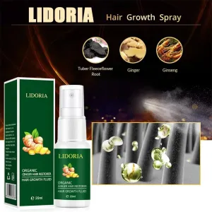 LIDORIA - Organic Ginger Hair Restorer Hair Growth Fluid