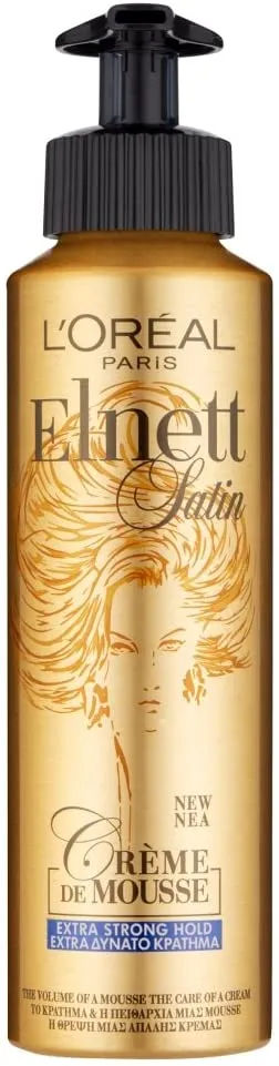 L'oreal Paris Elnett Satin Extra Strong Hold Creme Mousse