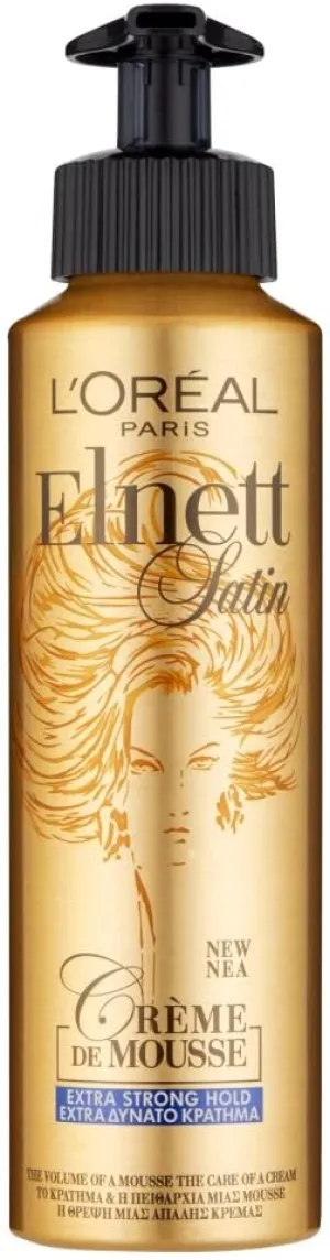 L'oreal Paris Elnett Satin Extra Strong Hold Creme Mousse