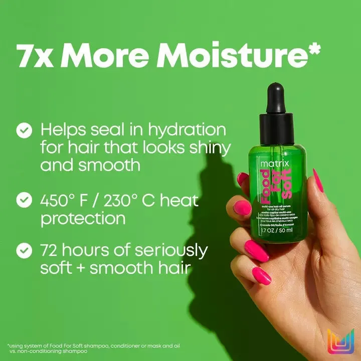 Matrix Total Results Food For Soft Multi-Use Hair Oil Serum