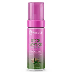 Mielle Rice Water & Aloe Vera Braid Set Foam 7.5 oz