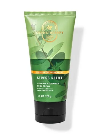 Moisturizing body cream Travel Size Ultimate Hydration Eucalyptus Spearmint, 2.5 oz / 70 g, Bath and Body Works