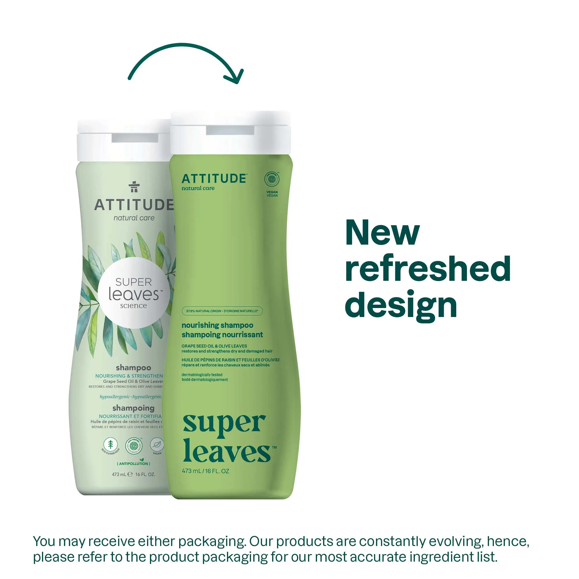 Nourishing shampoo : SUPER LEAVES™