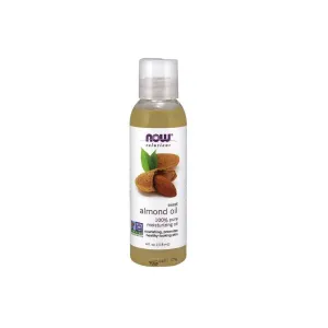 Now Solutions Almond Oil Sweet 4 oz(118ml)- 100% Pure Moisturizing Oil