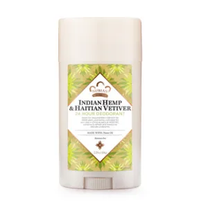 Nubian Heritage - Deodorant Indian Hemp Vetiver 2.25 OZ - Pack of 1