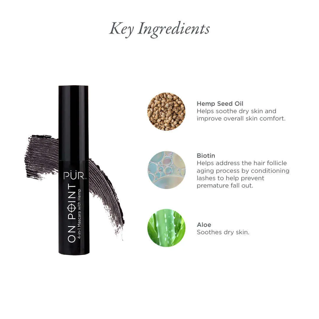 On Point Mascara with Hemp Mini