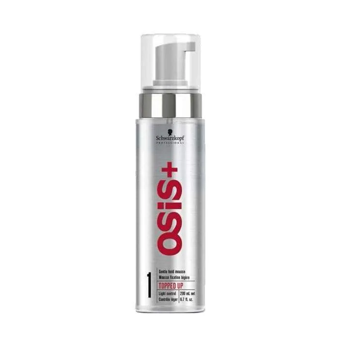 OSIS  Topped Up Non-Aerosol Gentle Hold Mousse