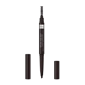 Rimmel Brow This Way 2-In-1 Filler & Fixer Eyebrow Definer Soft Black
