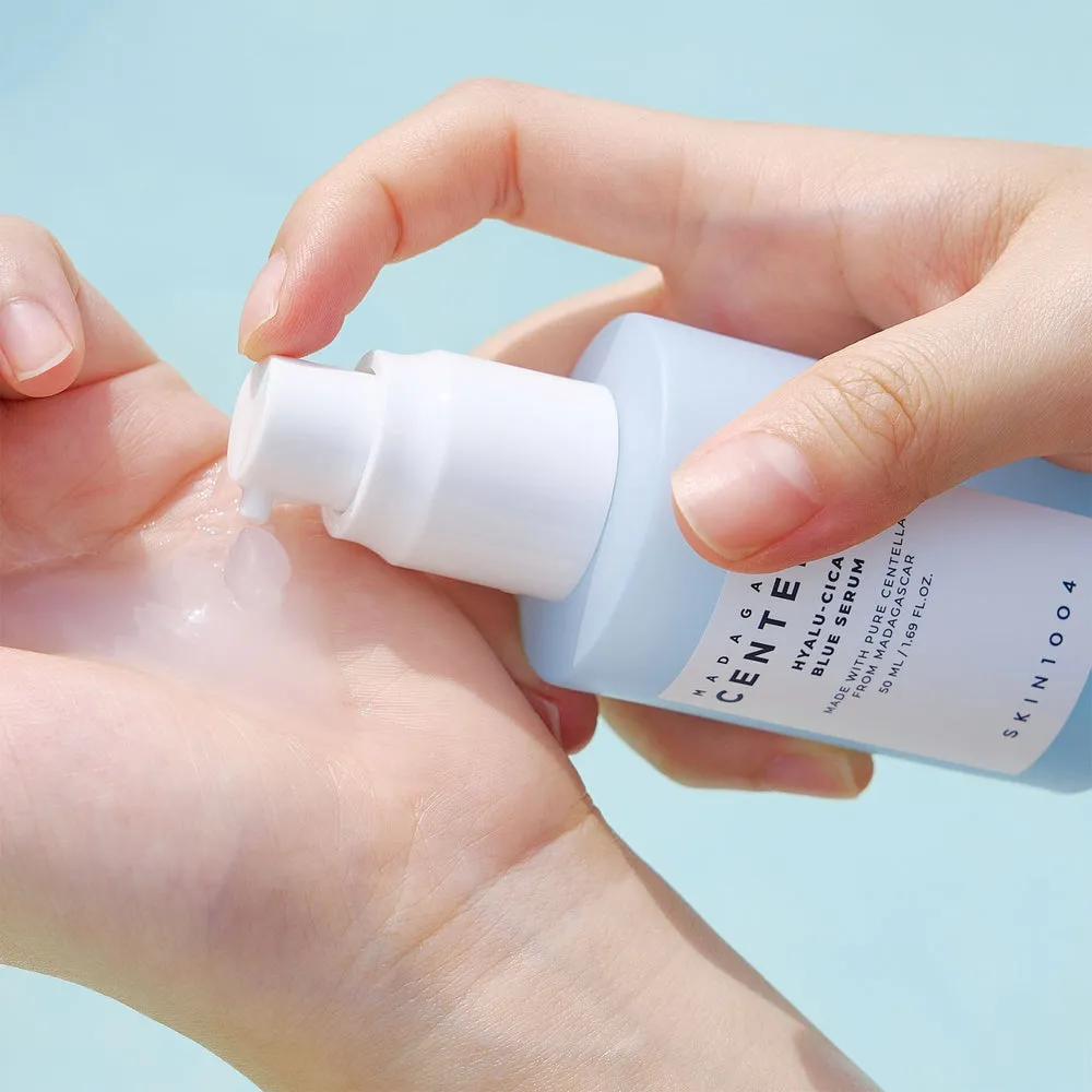 SKIN1004 MADAGASCAR CENTELLA HYALU-CICA BLUE SERUM