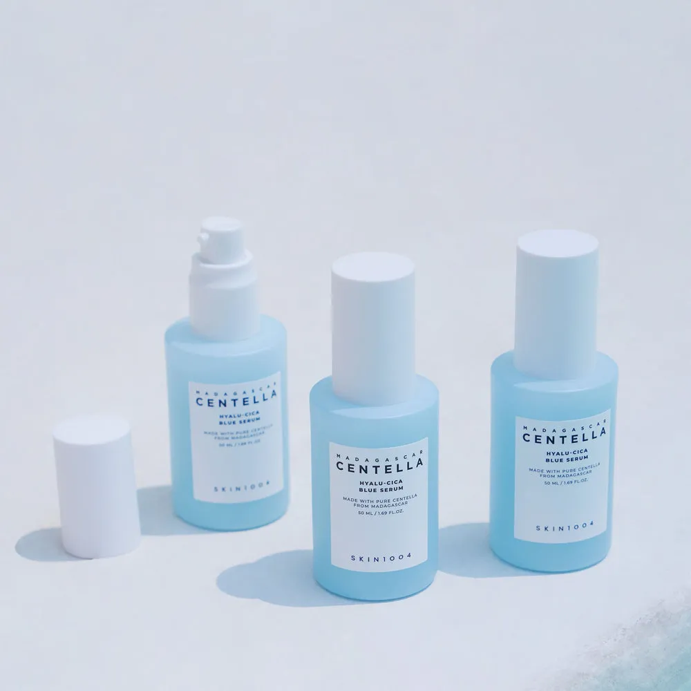 SKIN1004 MADAGASCAR CENTELLA HYALU-CICA BLUE SERUM
