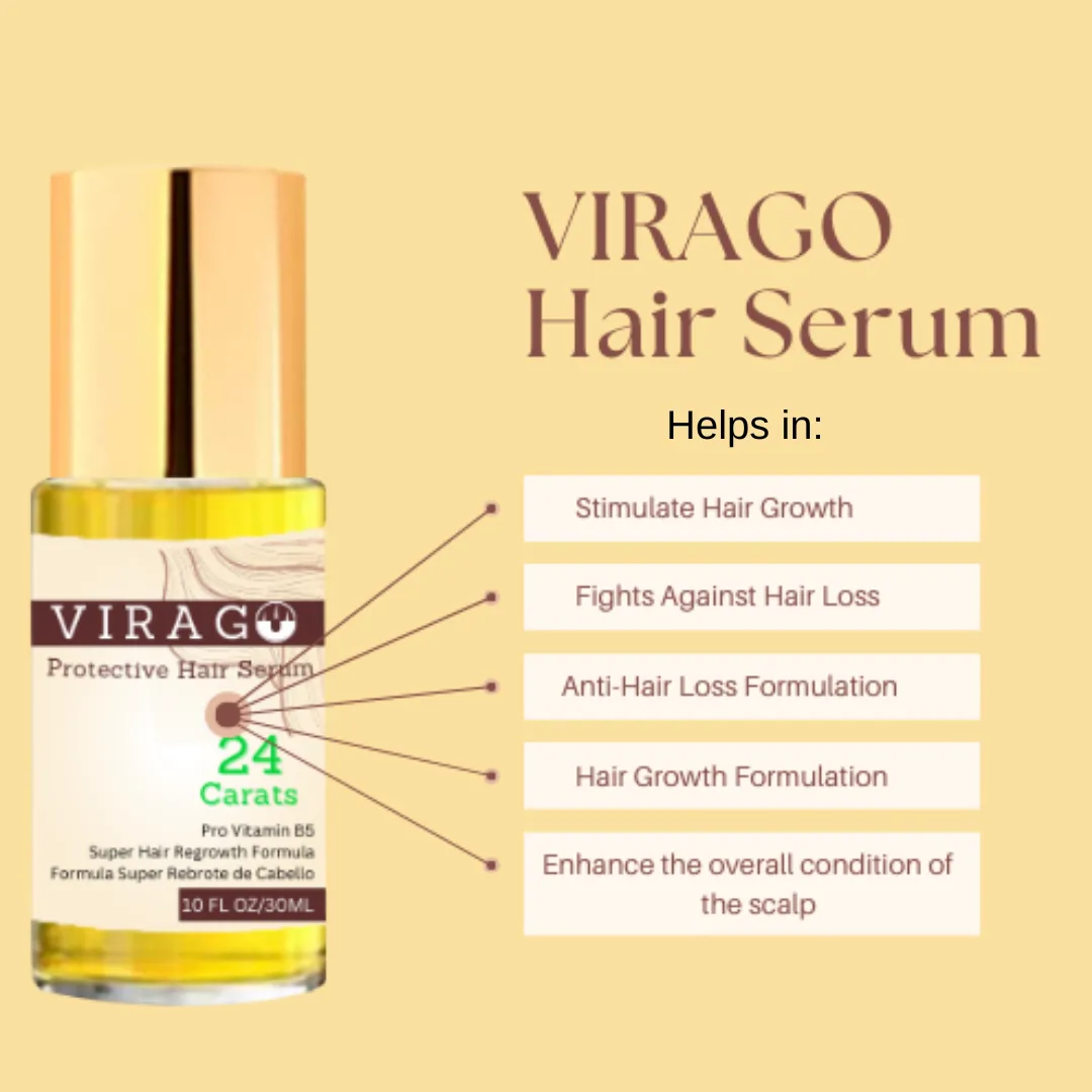 Virago Hair Serum - Anti Hair Loss & Hair Growth Serum