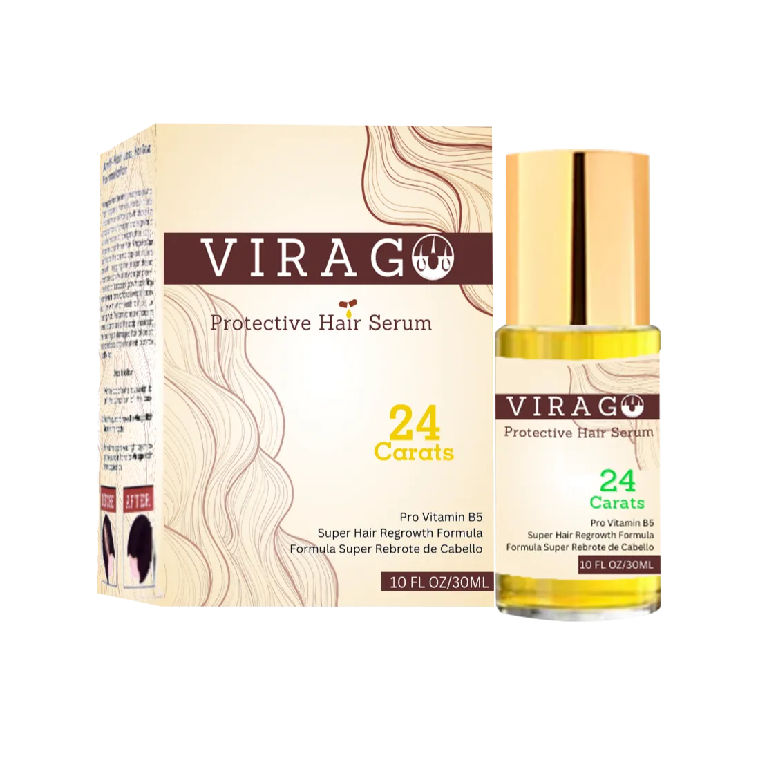 Virago Hair Serum - Anti Hair Loss & Hair Growth Serum